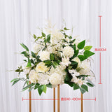 Qfdian wedding decorations hot sale new New Wedding Ceterpiece Flower Artificial 40cm Flower Ball Table Decoration Home Party Floral Stage Arrangement Flowers