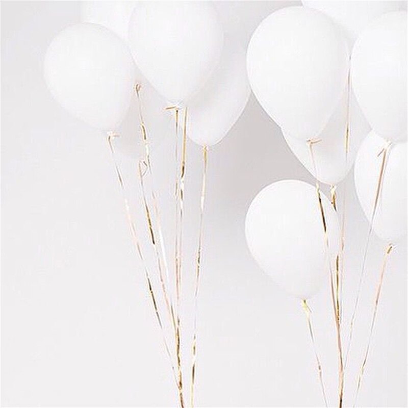 Qfdian Cozy apartment aesthetic valentines day decoration Matte White Heart Round Latex Balloons Helium Balloon Wedding Supplies Decor Babyshower Birthday Party Decorations Globos