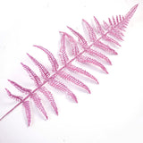 Qfdian  Christmas ornaments decoration flower grass hollow discharge class simulation fake flower leaf