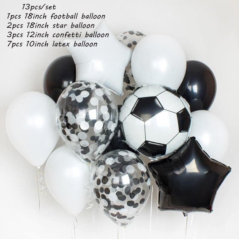 Qfdian Party decoration hot sale new Golden Trophy 18inch Football Star Foil Balloons Boy Man Birthday Party Decor Sports Games Air Balls Globos Baby Shower Supplies