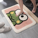 Qfdian Cozy apartment aesthetic Soft Bathroom Carpet Area Rugs Mat Water Absorbent Kitchen Carpet Floor Carpets for Living Room Home Decor Entrance Doormat