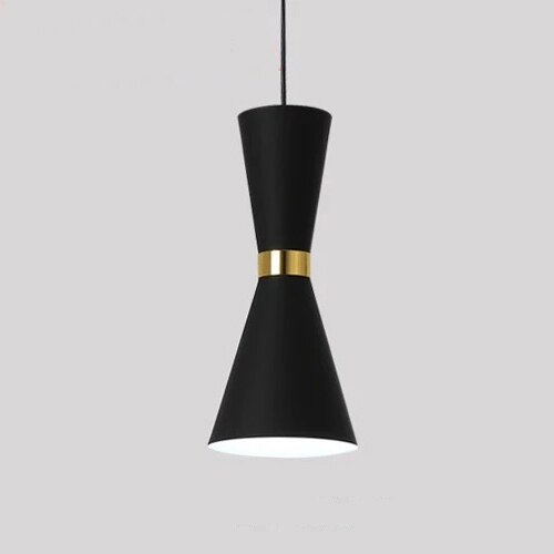 Qfdian home decor hot sale new Nordic Simplicity LED E27 Pendant Light Modern Macaron Hanging Lights Home Improvement Iron and Wood Decoration Pendant Lamp