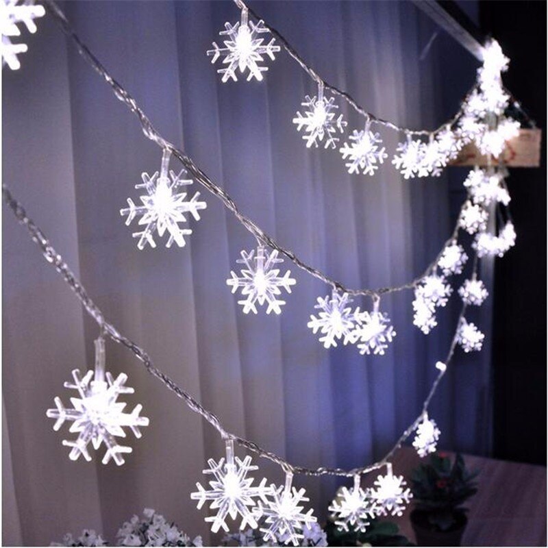 Qfdian  Christmas 1/3/6m Led String Lights Christmas Garland Christmas Decorations for Home New Year Adornos De Navidad Home Decor Natal Noel