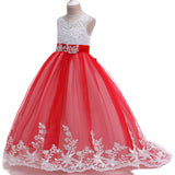 Qfdian Party gifts Elegant Christmas Princess summer Dress 6-14 Years Kids Dresses For Girls New Year Party Costume Communion Children Clothes