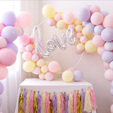 Qfdian Party decoration Balloon Decorative Accessories Round Balloon Arch Stick Holder for Baby Shower Wedding Birthday Ballon Decor Balloon Ring Stand