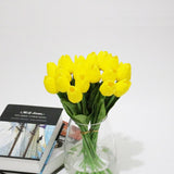 Tulip Artificial Flower Real Touch Artificial Bouquet Fake Flower Wedding Decoration Flowers Tulips For Home Decoration Tulipany