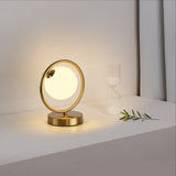 Modern LED Table Lamps Gold Galss Lights Bedside Reading Desk Lamp Table Light Fixture Bedroom Hotel Home Decoration Desk Lights