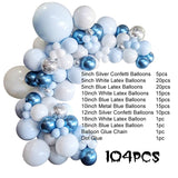 Qfdian wedding gifts for couple hot sale new Macaron Metal Balloons Garland Arch Balloons Birthday Balloons Decoration Birthday Party Decor Baby Shower Wedding Decoration