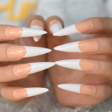 Black Fingernails Super Extra Long Coffin Slim Fake Nails For Women Matte Acrylic Nail Tips DIY Wholeslae Supplies Manicure