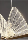 Qfdian home decor hot sale new Butterfly Led pendant Lights Indoor Lighting Nordic Hanging Lamp Bedside Staircase Home Modern Bedroom Art pendente iluminação