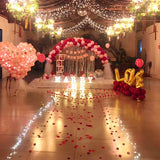 55pcs/set Love Letter Balloon Valentine's Day Birthday Proposal Confession Wedding Decoration Party Supplies