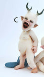 Qfdian halloween decorations halloween costumes halloween gift The Grave Watchers Childhood Artwork Statue Hand Crafts Resin Ornaments Halloween Haunted Doll  Ghost Babies Zombie Baby