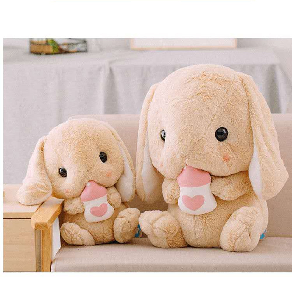 Qfdian easter decorations clearance Cute Stuffed Rabbit Plush Soft Toys Bunny Kids Pillow Doll Creative Gifts for Children Baby Accompany Sleep Toy 22/32/43cm