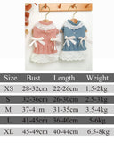 Qfdian Pet Outfits Classic Dog Winter Sweater with Tie Thick Weaving Warm Pet Cat Clothing Lovely Princess New Year Coat Christmas Dog Clothes