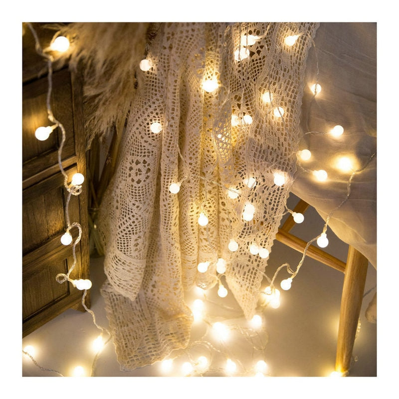 Qfdian  Christmas 1/3/6m Led String Lights Christmas Garland Christmas Decorations for Home New Year Adornos De Navidad Home Decor Natal Noel