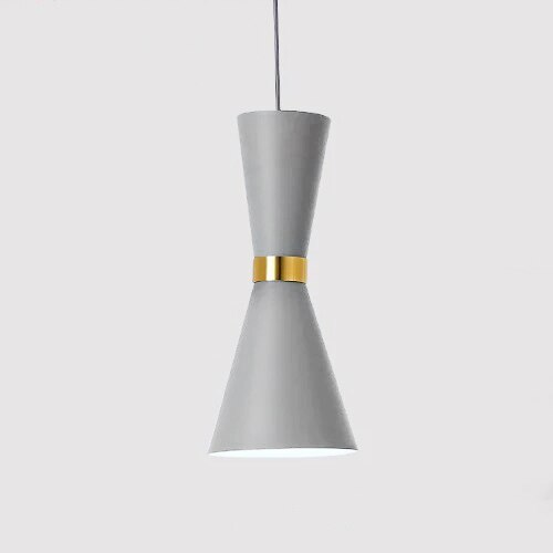 Qfdian home decor hot sale new Nordic Simplicity LED E27 Pendant Light Modern Macaron Hanging Lights Home Improvement Iron and Wood Decoration Pendant Lamp