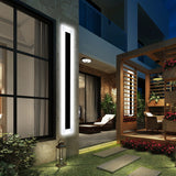 Qfdian Outdoor Waterproof IP65 Modern LED Wall Lamp 85~265V Living Room Bedroom Corridor Porch Indoor street path sconce Lighting