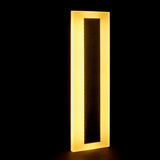 Qfdian Outdoor Waterproof IP65 Modern LED Wall Lamp 85~265V Living Room Bedroom Corridor Porch Indoor street path sconce Lighting