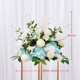 Qfdian wedding decorations hot sale new New Wedding Ceterpiece Flower Artificial 40cm Flower Ball Table Decoration Home Party Floral Stage Arrangement Flowers