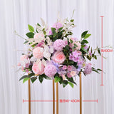 Qfdian wedding decorations hot sale new New Wedding Ceterpiece Flower Artificial 40cm Flower Ball Table Decoration Home Party Floral Stage Arrangement Flowers