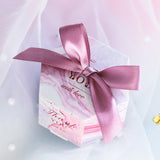 Qfdian Party gifts Party decoration hot sale new New Creative Romantic Marbling style Candy Boxes Wedding Favors and Pink Gifts Box Party Supplies Baby Shower Paper Sweet Chocol
