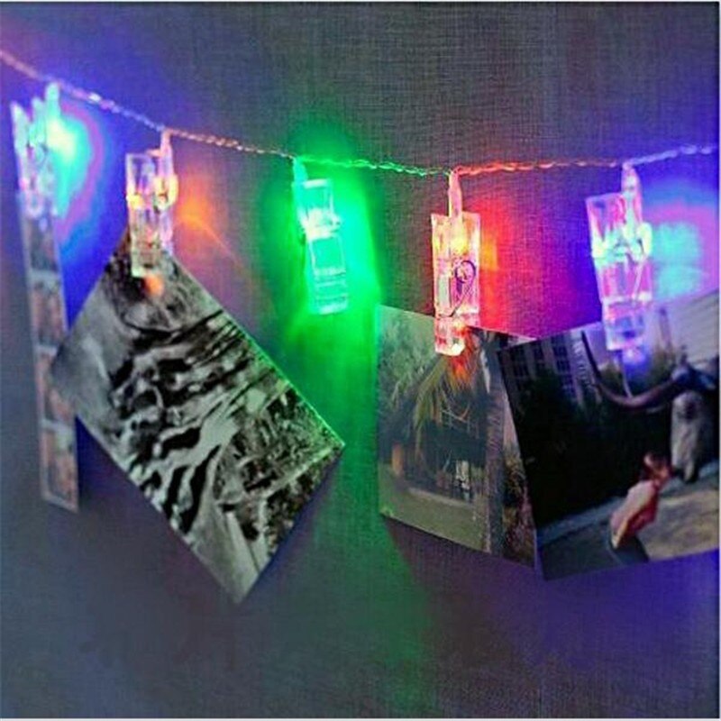 Qfdian  Christmas 1/3/6m Led String Lights Christmas Garland Christmas Decorations for Home New Year Adornos De Navidad Home Decor Natal Noel