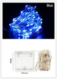 Qfdian New Year's Decor for home 1 M 10/3 M 20 Lamp Photo Clip Christmas Tree Decorations LED garland Xmas Ornaments Natal Navidad.LW
