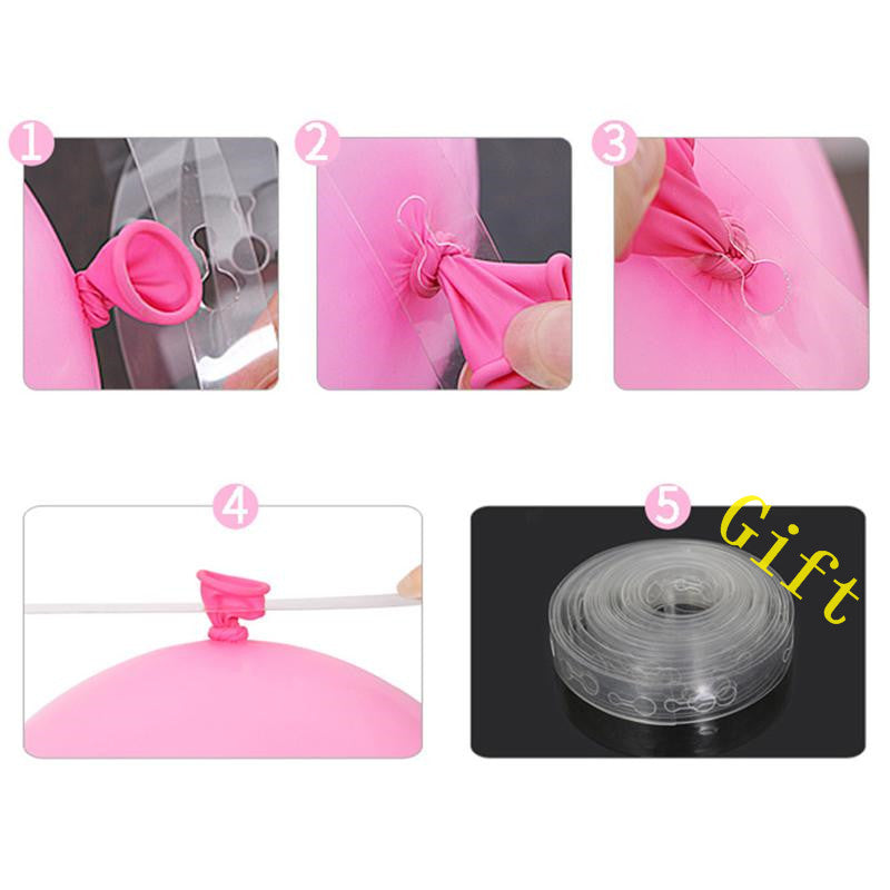 qfdian DIY Doubled Cream Peach Apricot Balloons Garland Retro Pink Ballon Kit Rose Gold Globos Wedding Birthday Baby Shower Party Decor
