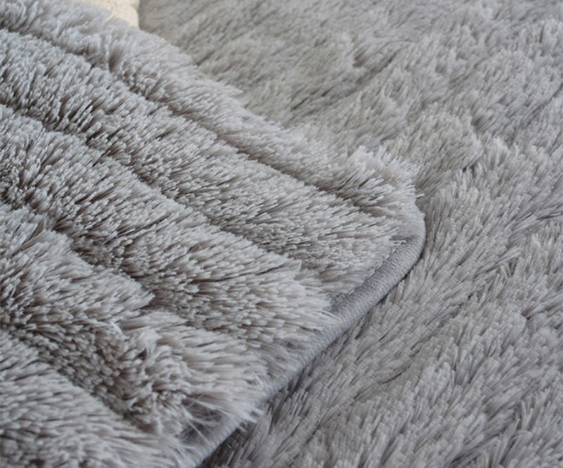 Qfdian valentines day decorations for the home Soft Sheepskin Shaggy Carpet Printed Plush Floor Fluffy Mats Kids Room Faux Fur Non-Slip Area Rugs for Living Room Modern Rugs