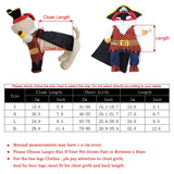 Qfdian Pet Outfits Funny Halloween Pet Dog Costumes Pirate Suit Cosplay Clothes For Small Medium Dogs Cats Chihuahua Puppy Clothing Pet Products