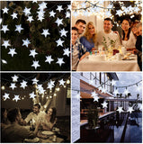 Qfdian home decor hot sale new 3M RGB Christmas Decorations for Home 1.5M Curtain String Light Flash Fairy Garland Home Festival Decor 2022 New
