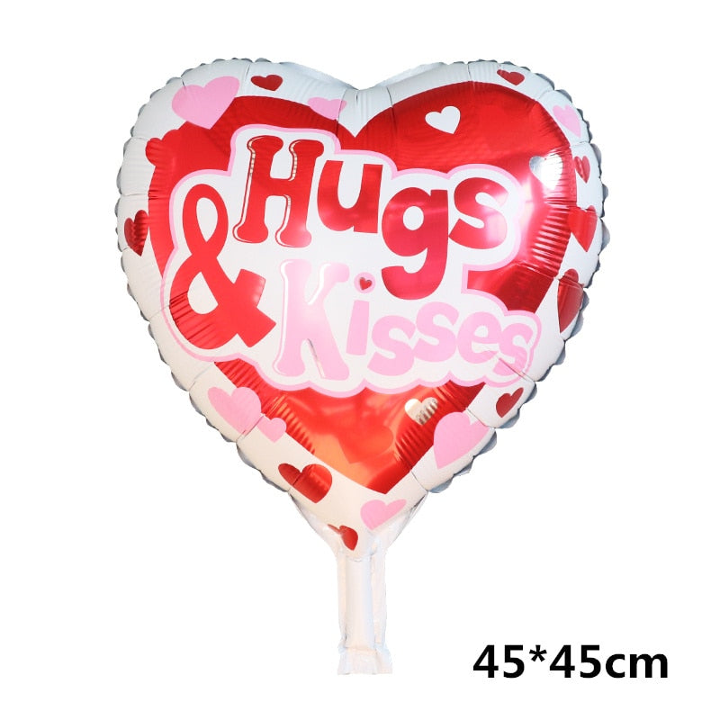 Qfdian Party decoration 91*65cm Love Bear Aluminum Foil Balloon Kids Birthday Party Wedding Decoration Baby Shower Helium Balloon Air Globos Supplies