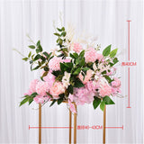 Qfdian wedding decorations hot sale new New Wedding Ceterpiece Flower Artificial 40cm Flower Ball Table Decoration Home Party Floral Stage Arrangement Flowers