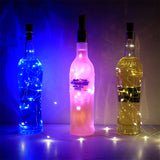 Qfdian Party decoration hot sale new LED Light String Fairy Garland Copper Wire Lights Christmas Festoon Birthday Wedding Valentine&#39;s Day Gift Led Party Decoration