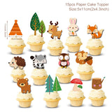 Staraise Woodland Animal Jungle Forest DIY Party Decor Woodland Birthday Party Baby Shower Decor Kids Birthday Party Supplies