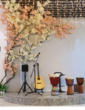Qfdian wedding decorations hot sale new 20PCS Cherry Blossom Flower Branch High Quality Lifelike Fake Flower DIY Home Party Decoration Wedding Arch Decoration