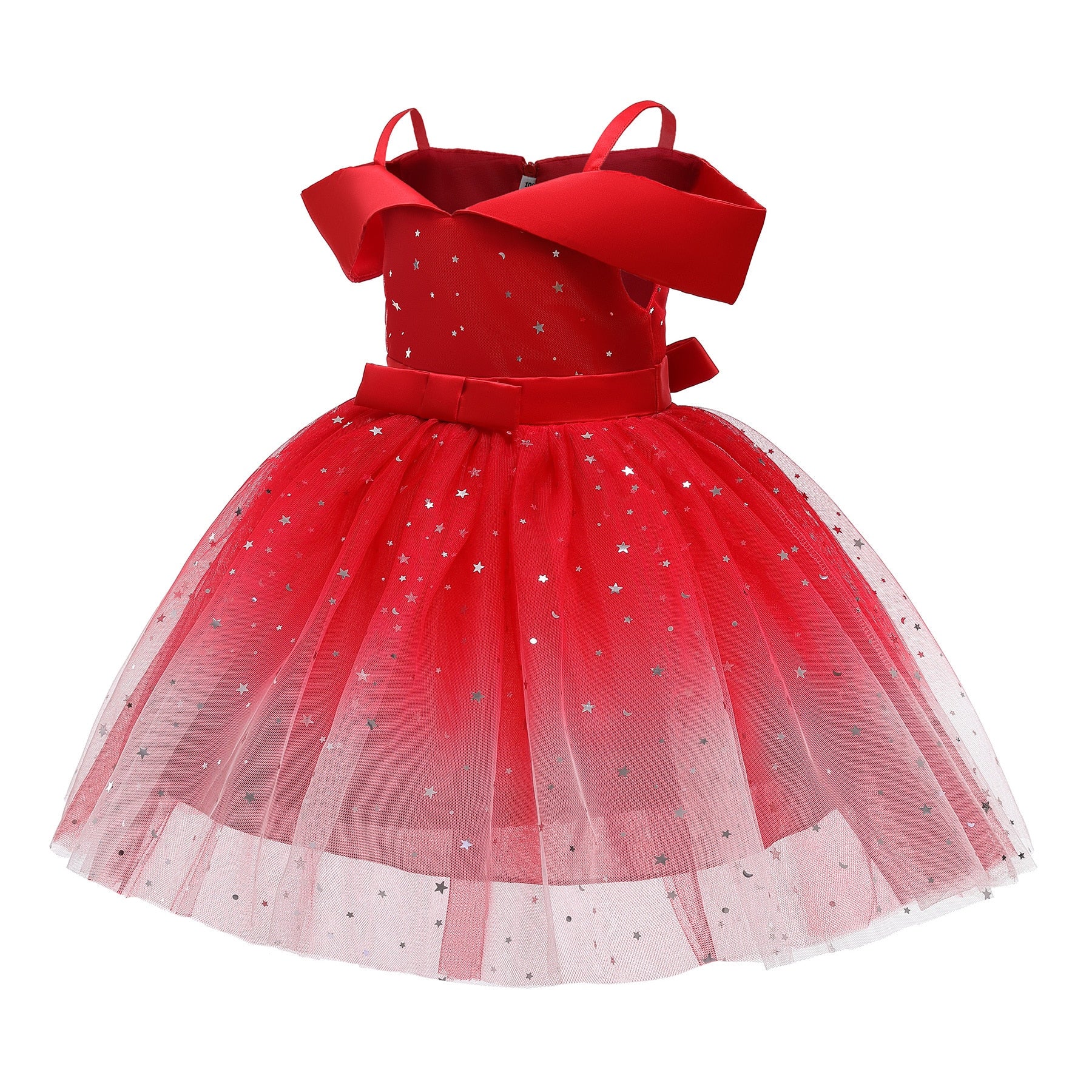 Qfdian halloween costumes christmas costumes Christmas Kids Dress For Girls Elegant Princess Dress Children Costume Girls Clothes Flower Girls Wedding Party vestidos 3-10 Y