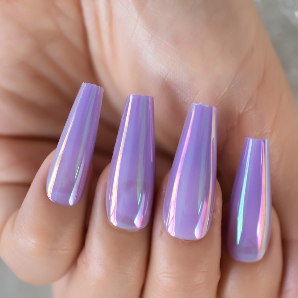Black Fingernails Super Extra Long Coffin Slim Fake Nails For Women Matte Acrylic Nail Tips DIY Wholeslae Supplies Manicure