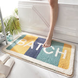 Qfdian Cozy apartment aesthetic Soft Bathroom Carpet Area Rugs Mat Water Absorbent Kitchen Carpet Floor Carpets for Living Room Home Decor Entrance Doormat