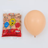 Qfdian Party decoration hot sale new 30/50 5/10inch Coffee Brown Khaki Skin Color Animal Pattern Balloon Jungle Party Balloon Decoration Birthday Party Supplies