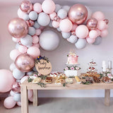 Qfdian wedding gifts for couple hot sale new Macaron Metal Balloons Garland Arch Balloons Birthday Balloons Decoration Birthday Party Decor Baby Shower Wedding Decoration