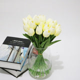 Tulip Artificial Flower Real Touch Artificial Bouquet Fake Flower Wedding Decoration Flowers Tulips For Home Decoration Tulipany