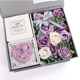 1pc beautiful Valentine Scented Soap Artificial Rose Gift Box for Girlfriend Wedding Birthday party supplies home decorations