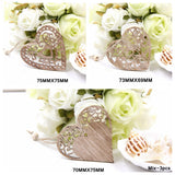 qfdian Hot!Set of Mix Christmas Wooden Pendants Ornaments Creative Wood Craft Xmas Tree Ornament Christmas Party Decorations Kids Gifts