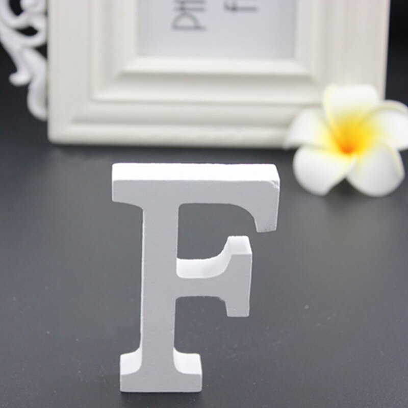 Qfdian Party decoration hot sale new 1pcs White Wooden LOVE Wedding Sign Romantic Wedding Decoration DIY Marriage LOVE Letters Photography Props