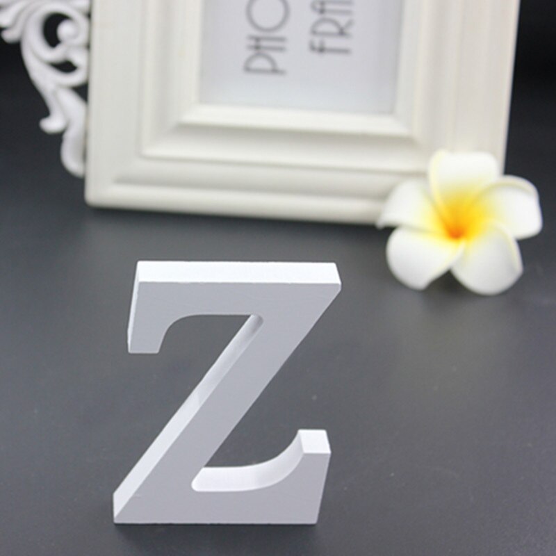 Qfdian Party decoration hot sale new 1pcs White Wooden LOVE Wedding Sign Romantic Wedding Decoration DIY Marriage LOVE Letters Photography Props