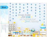 Qfdian Party decoration valentines day  6pcs/set Three-dimensional Hollow Snowflake Hanging Cardboard Party Christmas Happy Birthday Wedding Party Decoration for Home