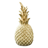3 Colors Resin Pineapple Shaped Figurine Gold Black Nordic Style Crafts Miniatures Gift For Office Home Decoration Ornament