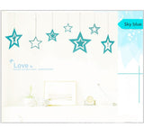 Qfdian Party decoration valentines day  6pcs/set Three-dimensional Hollow Snowflake Hanging Cardboard Party Christmas Happy Birthday Wedding Party Decoration for Home