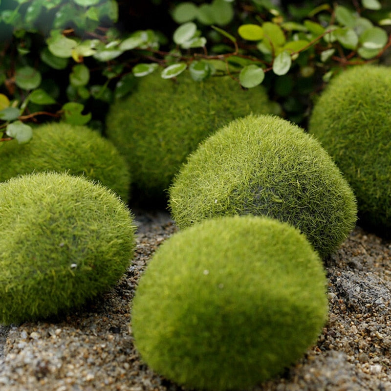 Qfdian Party decoration hot sale new Artificial Foam Green Moss Fake Plants Decorations Creative Mini Garden Lawn Floor Adornments Simulation Landscape Home Supplies